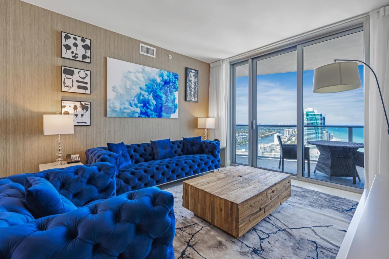 The Ultimate Resort - Beachfront 2 Bedroom Apartment With Direct Ocean View, Rooftop Pool, Hot Tub And Gym Hollywood Exteriér fotografie